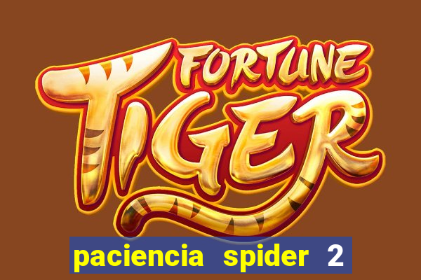 paciencia spider 2 naipes jogar